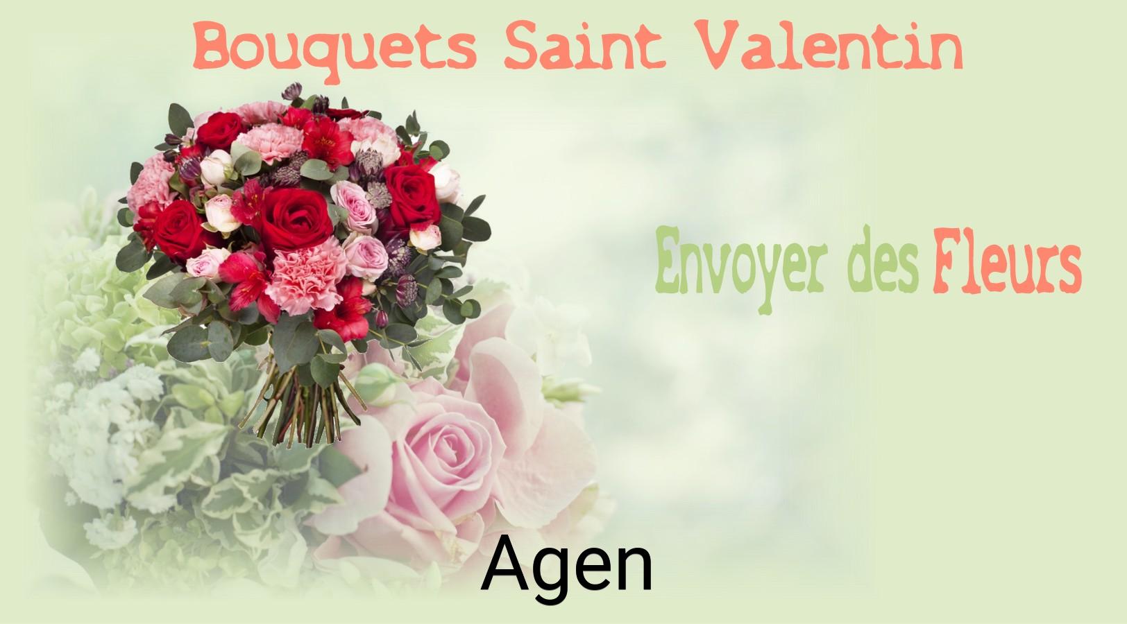 Roses de Saint-Valentin livrées à Agen